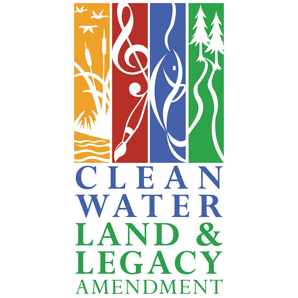 The clean water land and legacy amendment logo.