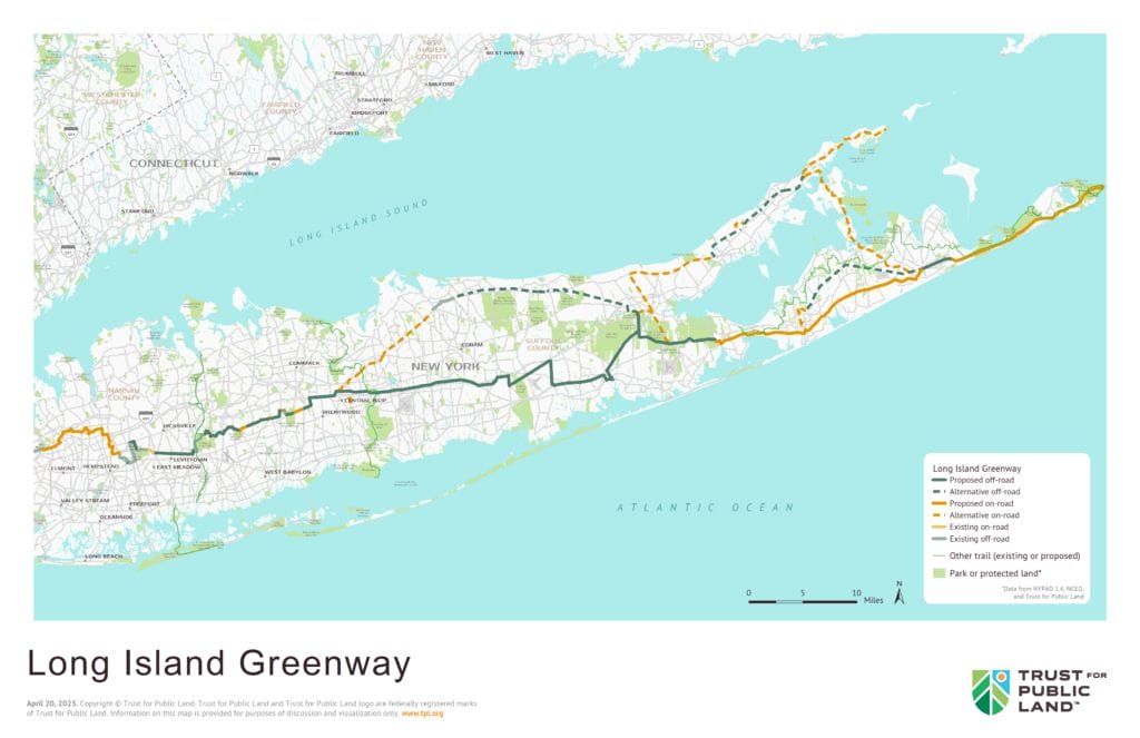 Long Island Greenway - Our Work In Ny