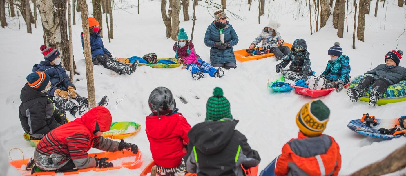 A new community-owned forest keeps outdoor adventure in the lesson plan