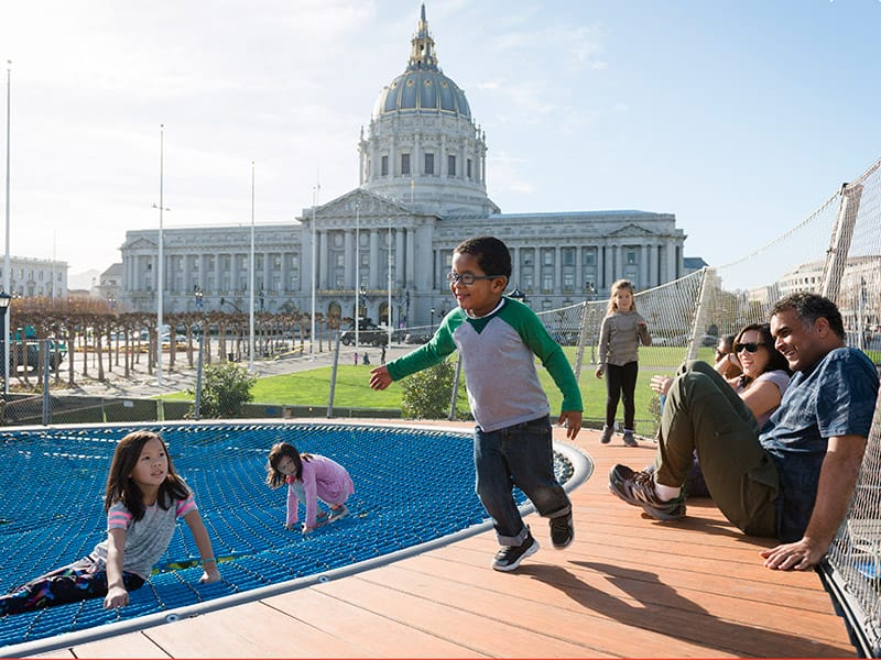 Helen Diller Civic Center Playgrounds featured image