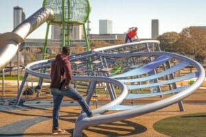 Atlanta’s new Cook Park features green infrastructure that has the potential to soak up nine million gallons of stormwater.