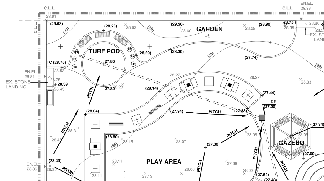 Construction documents lay out the specifics of how your community schoolyard is to be built. A professional designer should be hired to handle theprocess. © STUDIO HIP LANDSCAPE ARCHITECTURE