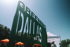 Dallas Greening pop-up parks 2024