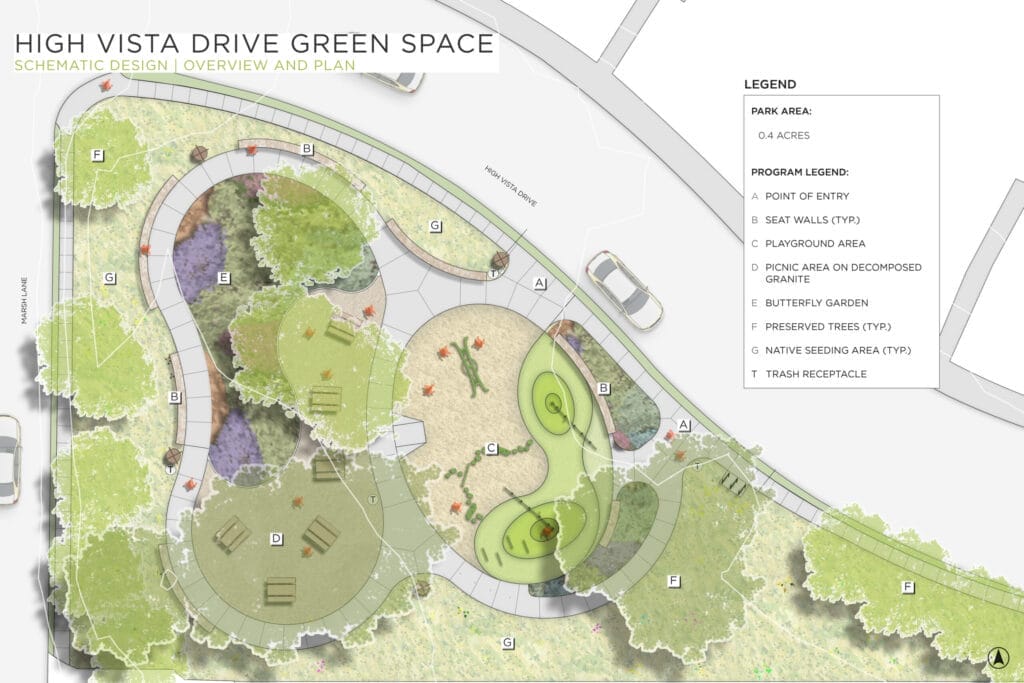 Dallas Greening Initiative: High Vista Dr.
